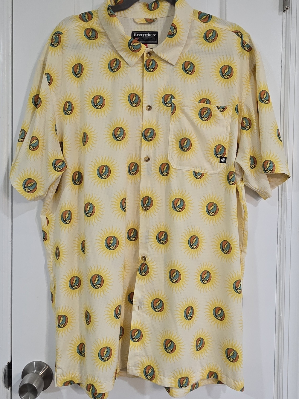 686 Vintage Steelie XL Grateful Dead Nomad Button Up Shirt Aloha